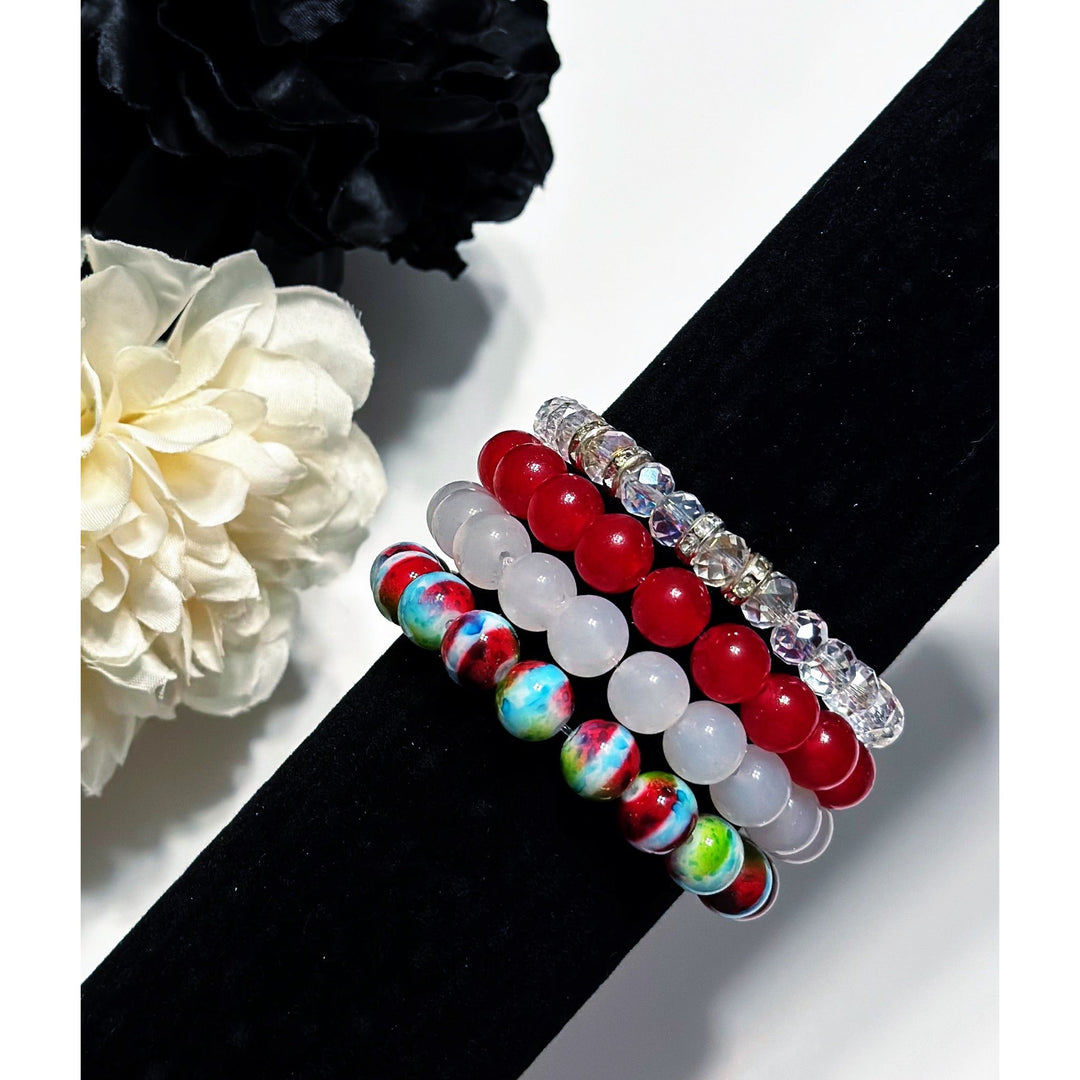 Kiwi Strawberry 4pc Bracelet Set
