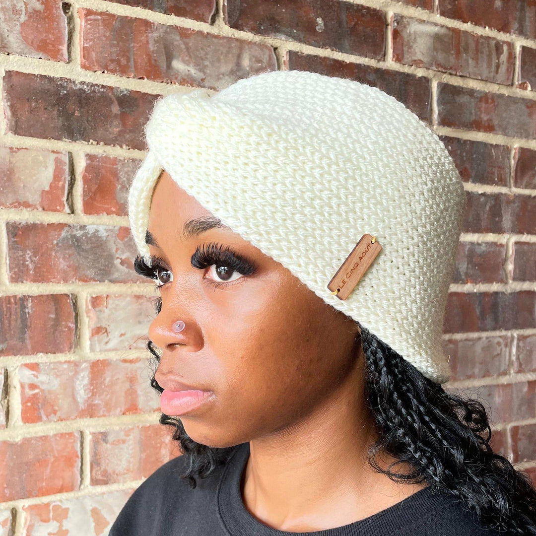 Cream Ear Warmer