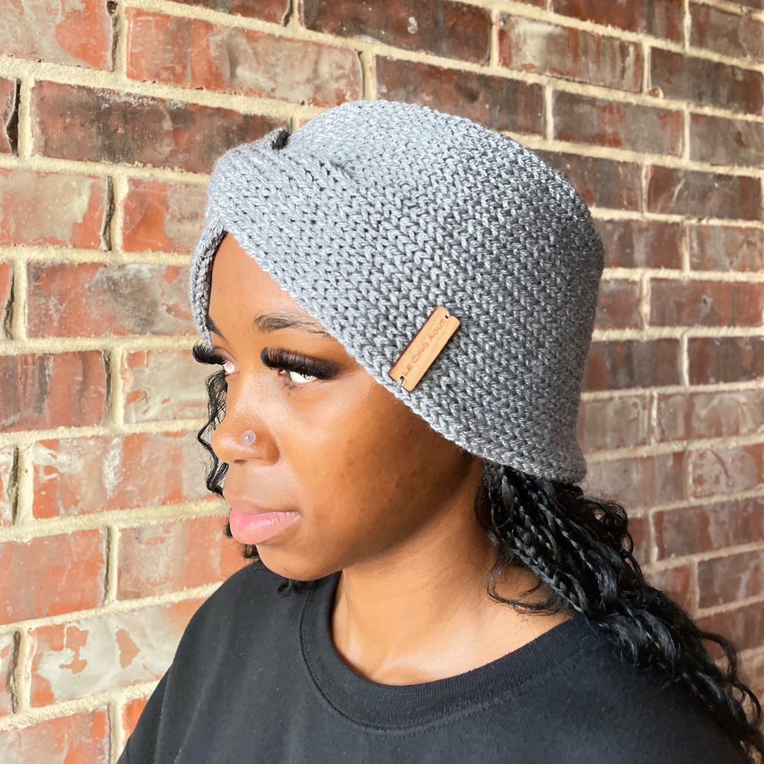 Gray Ear Warmer