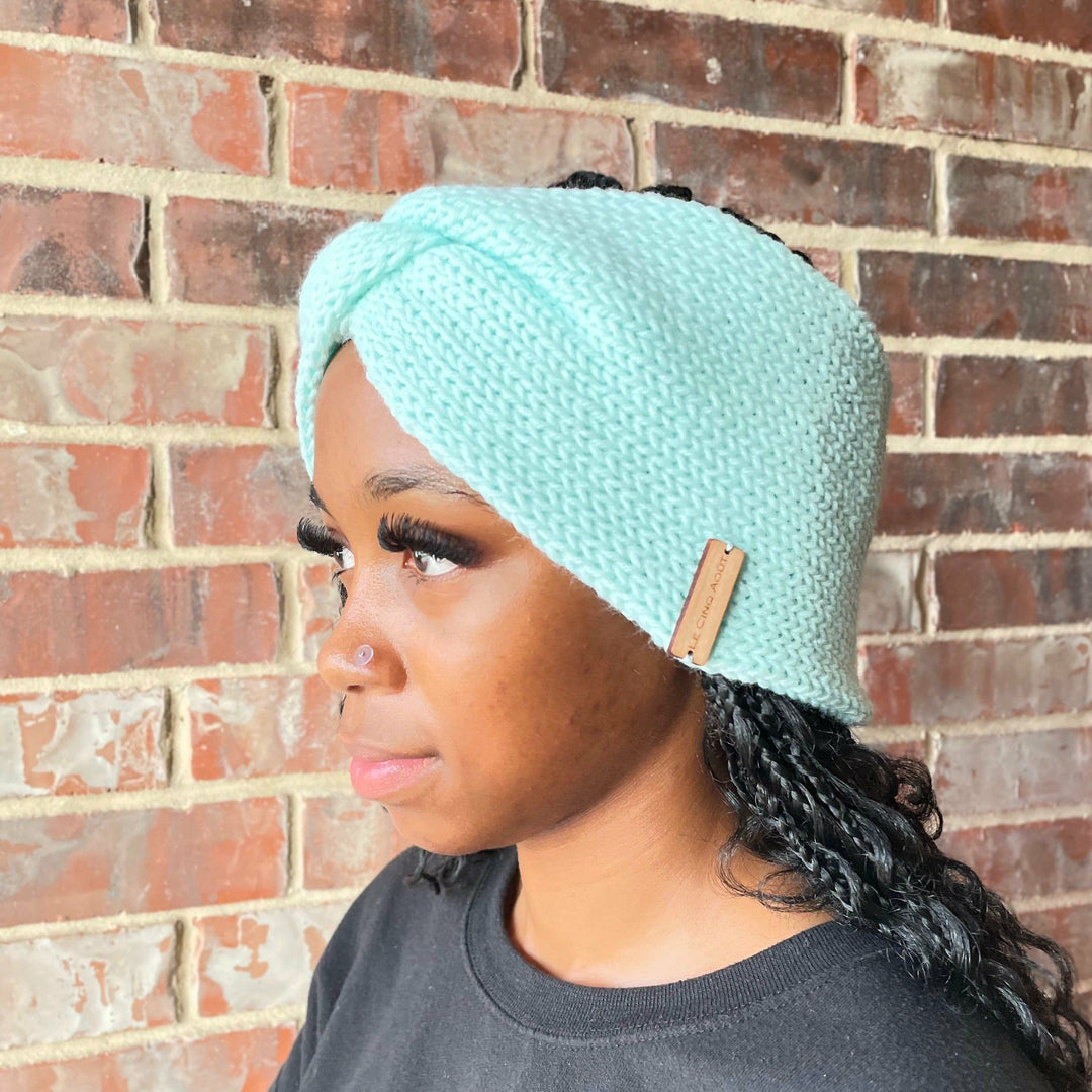 Pastel Green Ear Warmer