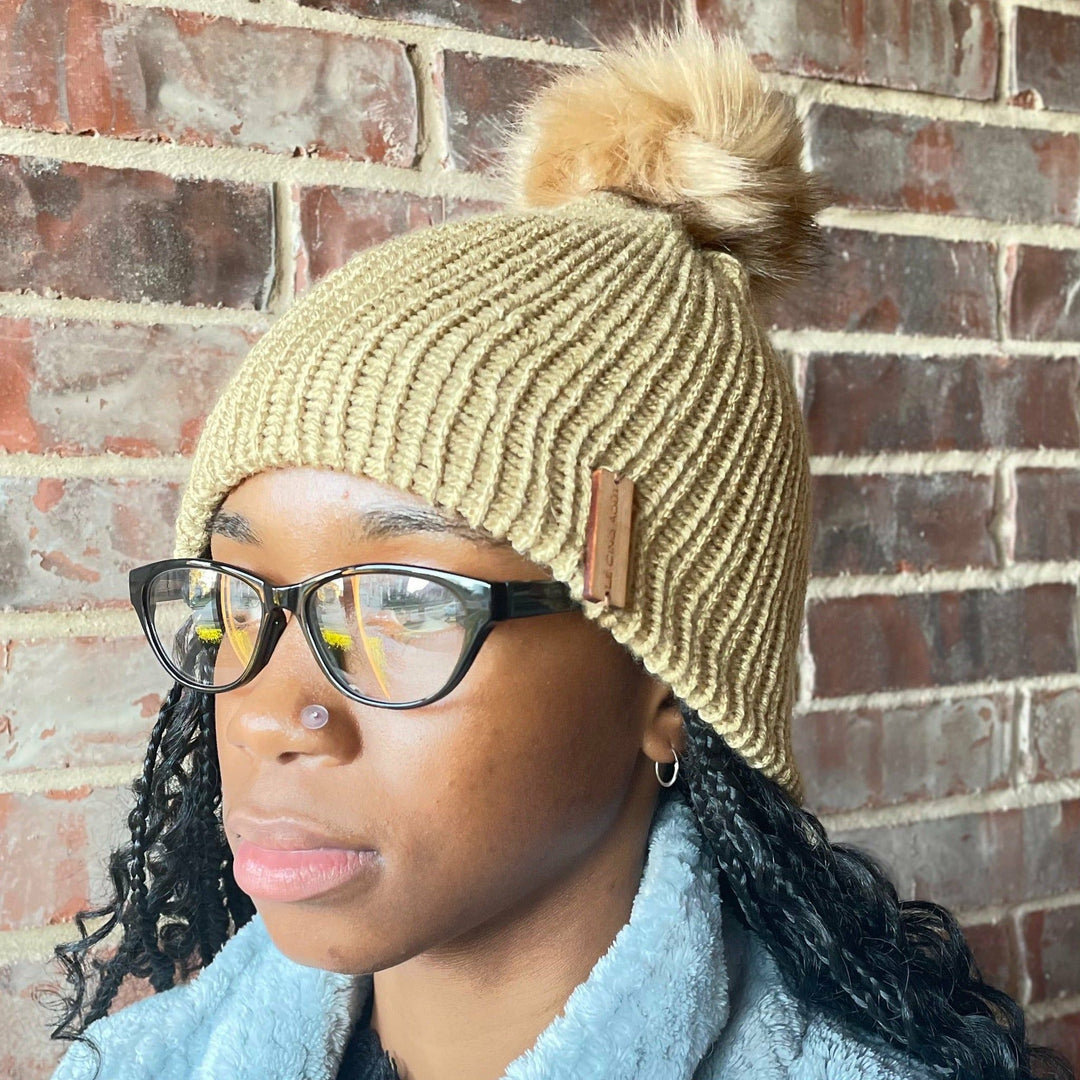 Light Taupe Beanie