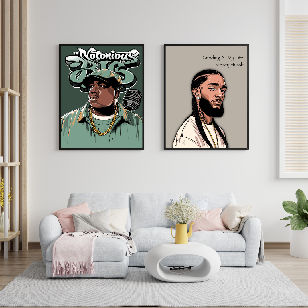 Hip Hop Legends Wall Art Le Cinq Août