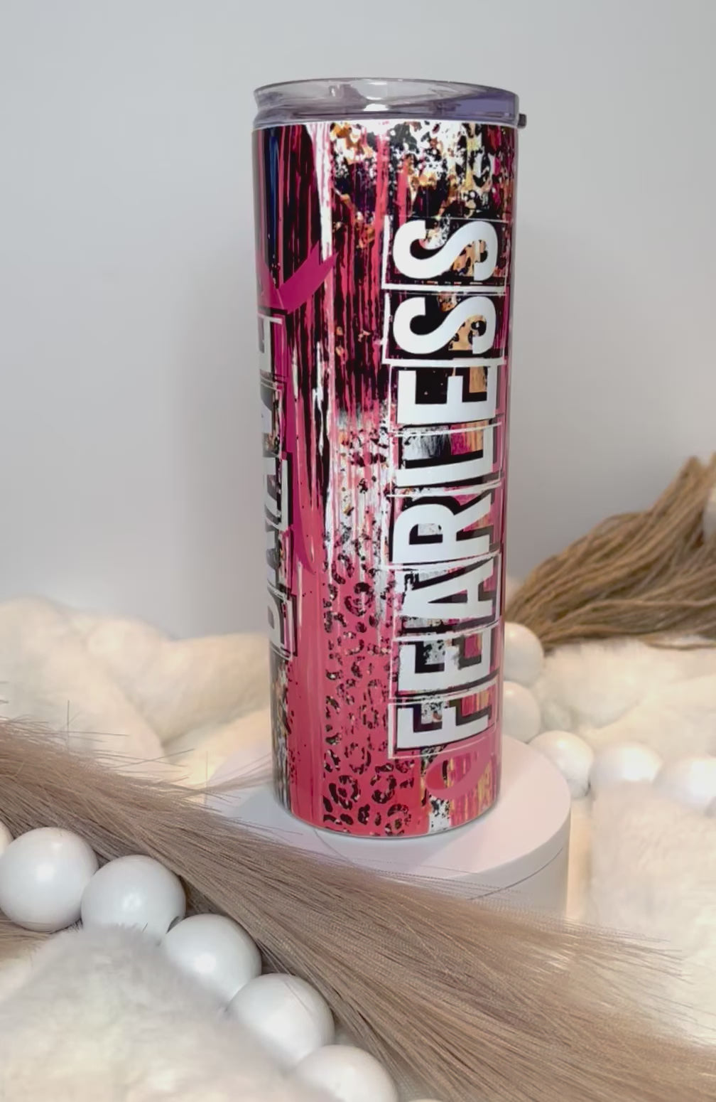 Breast Cancer Awareness Tumbler