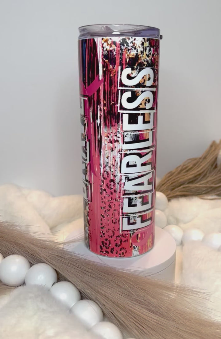 Breast Cancer Awareness Tumbler