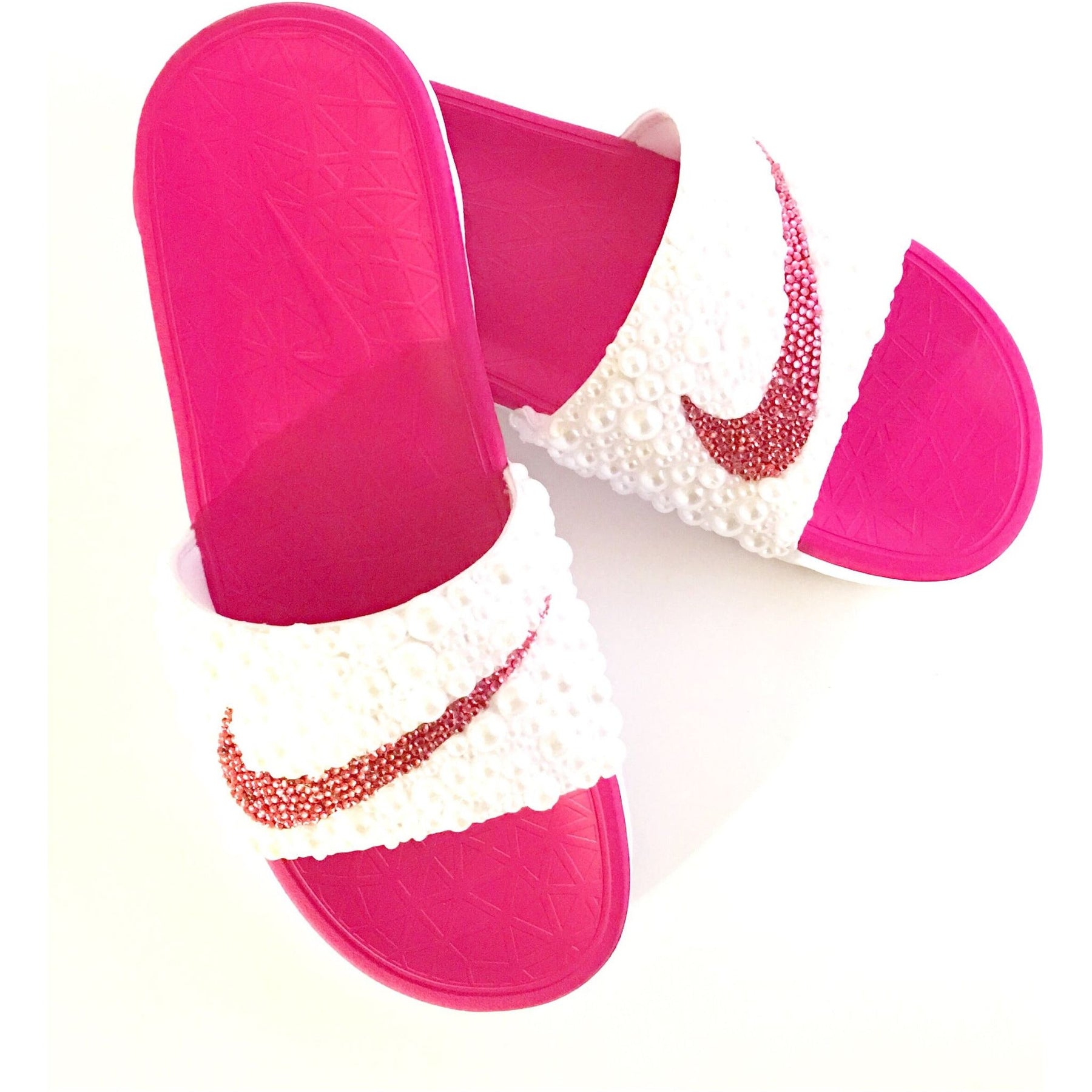 Pearl nike slides cheap